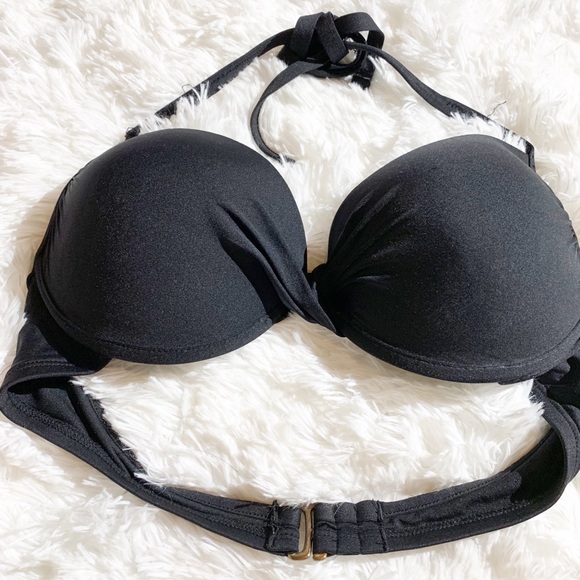 Massimo Other - Black padded/push-up bikini swimsuit top